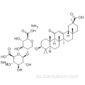 aD-Glucopyranosiduronsäure, (57191529,3b, 20b) -20-Carboxy-11-oxo-30-norolean-12-en-3-yl-2-obD-glucopyranuronosylammoniumsalz (1: 1) CAS 53956-04- 0